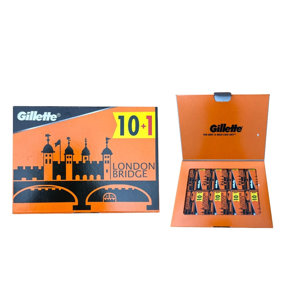 London Bridge Blades by Gillette, available at Primal Basics – Durable, sharp double-edge blades for a precise, smooth shave