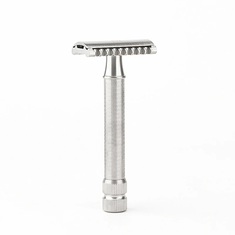 Primal Glide Apex Pro Razor by Primal Basics – Premium stainless steel safety razor for precise, smooth shaving