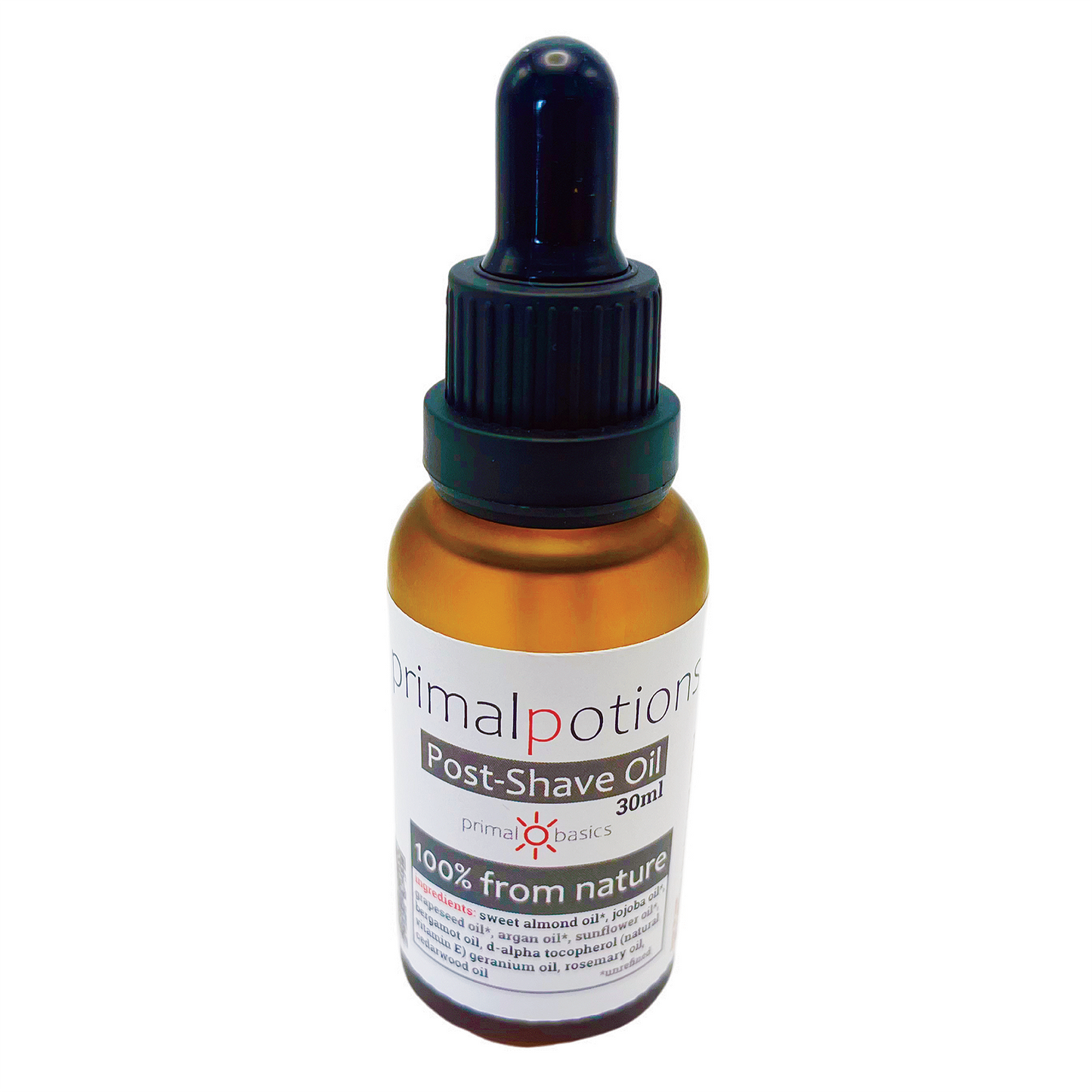 Primal Potions Post-Shave Elixir by Primal Basics – 100% Natural, soothing elixir to calm and nourish skin after shaving