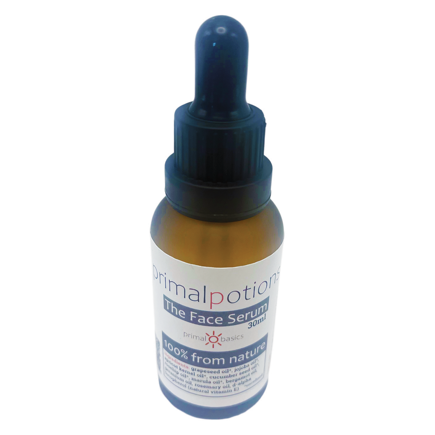 Primal Potions The Face Serum by Primal Basics – 100% Natural, lightweight serum to hydrate and enhance skin’s radiance