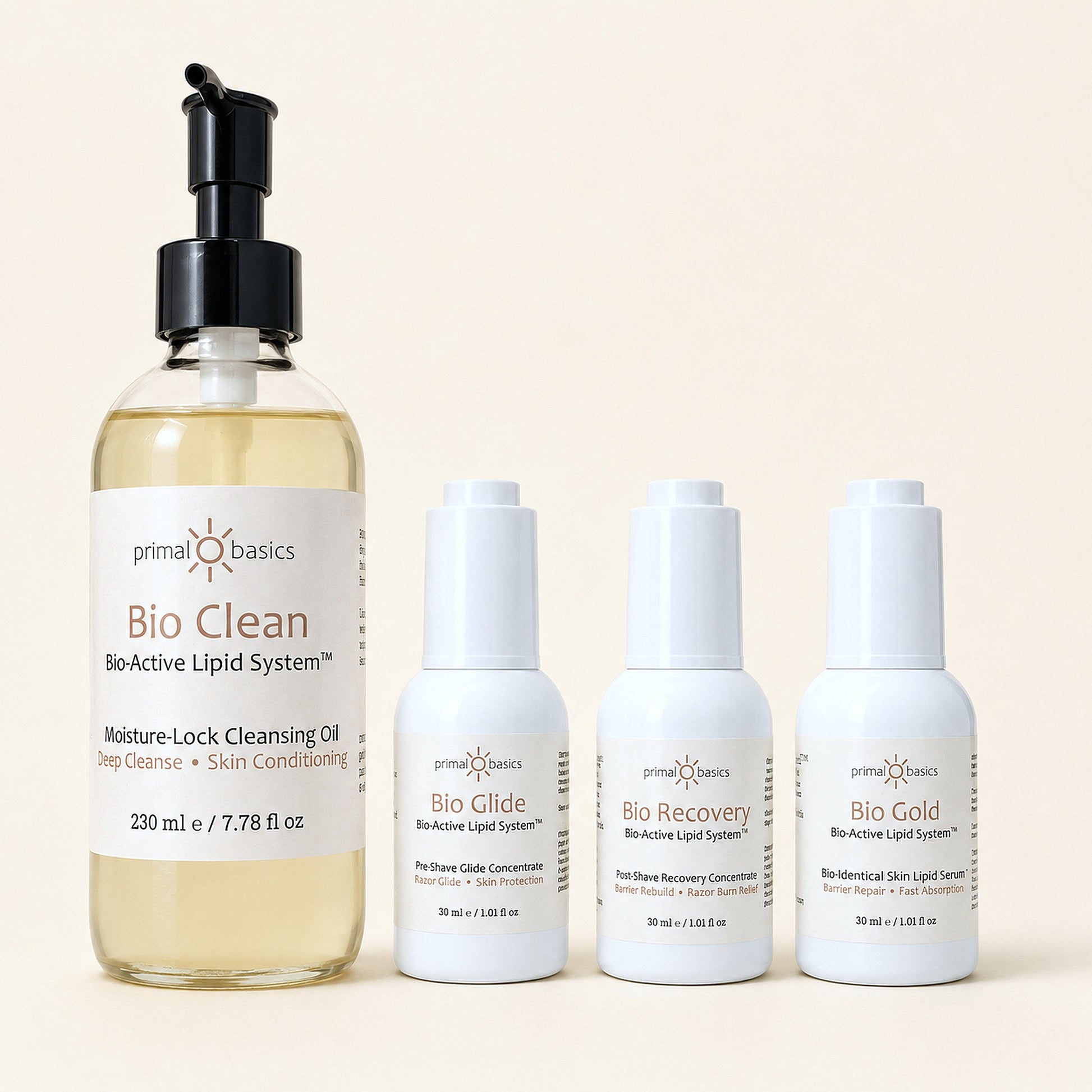 The Bio-Active System — Bio Clean, Bio Glide, Bio Recovery and Bio Gold