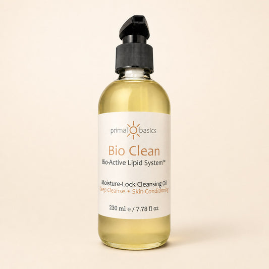 Bio Clean — Moisture-Lock Cleansing Oil 230ml bottle, front view with label