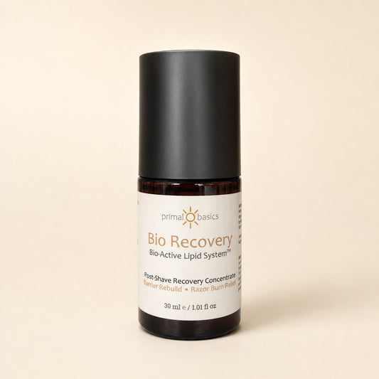Bio Recovery — Post-Shave Recovery Concentrate 30ml bottle, front view with label