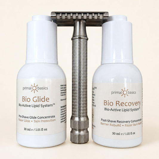The Pro Shave — safety razor with Bio Glide and Bio Recovery