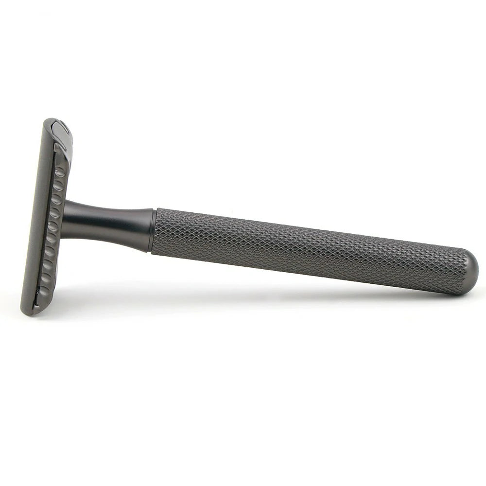Primal Glide Essential Razor by Primal Basics – Safety razor with durable zinc alloy head and stainless steel handle for precision shaving