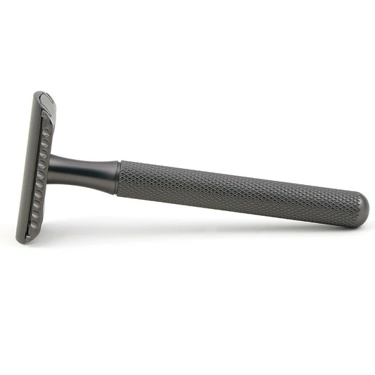 Primal Glide Essential Razor by Primal Basics – Safety razor with durable zinc alloy head and stainless steel handle for precision shaving